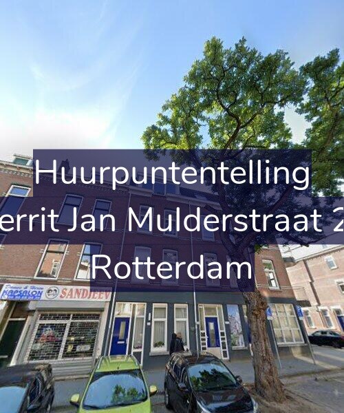 Foto gevel Huurpuntentelling voor Gerrit Jan Mulderstraat 26, Rotterdam