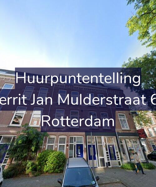 Foto gevel Huurpuntentelling voor Gerrit Jan Mulderstraat 64, Rotterdam