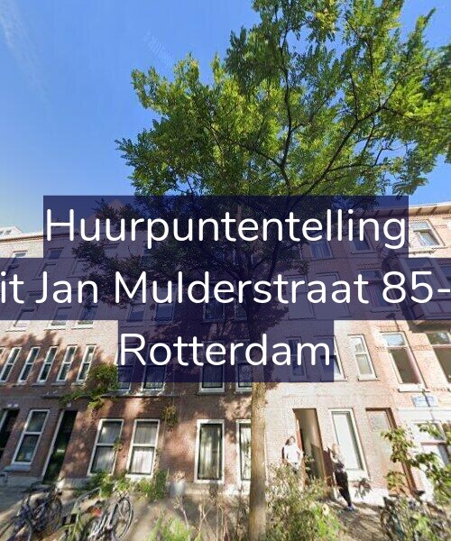Foto gevel Huurpuntentelling voor Gerrit Jan Mulderstraat 85-A02, Rotterdam