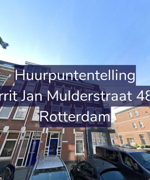 Foto gevel Huurpuntentelling voor Gerrit Jan Mulderstraat 48-B, Rotterdam