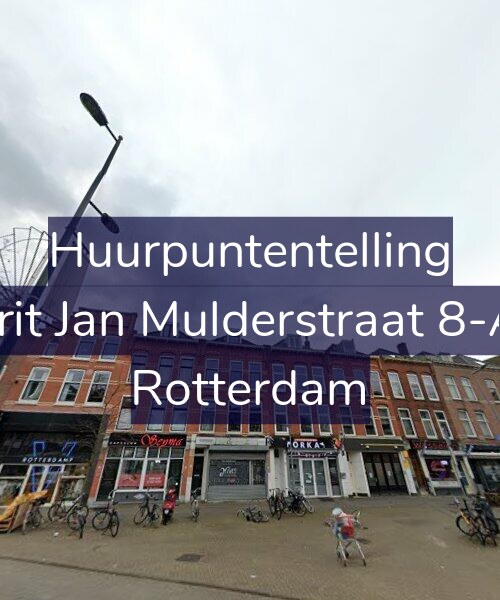 Foto gevel Huurpuntentelling voor Gerrit Jan Mulderstraat 8-A02, Rotterdam