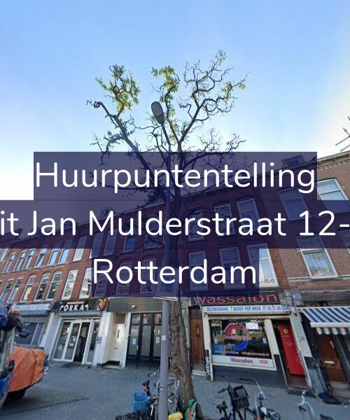 Foto gevel Huurpuntentelling voor Gerrit Jan Mulderstraat 12-A01, Rotterdam