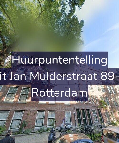 Foto gevel Huurpuntentelling voor Gerrit Jan Mulderstraat 89-A02, Rotterdam