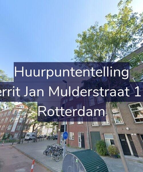 Foto gevel Huurpuntentelling voor Gerrit Jan Mulderstraat 116, Rotterdam
