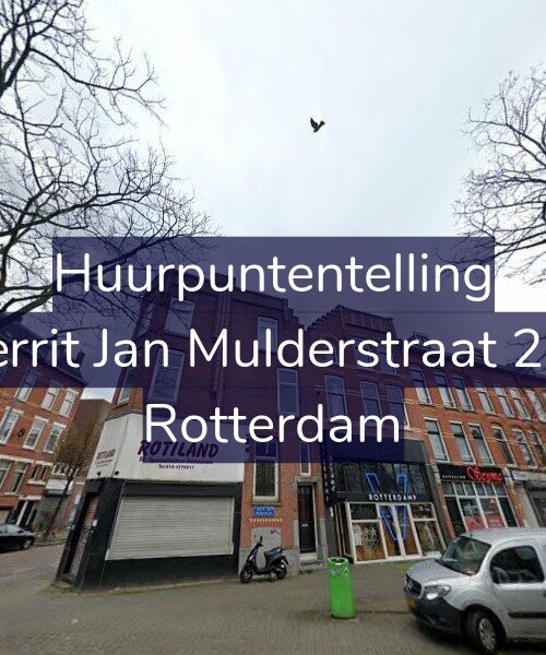 Foto gevel Huurpuntentelling voor Gerrit Jan Mulderstraat 2-B, Rotterdam