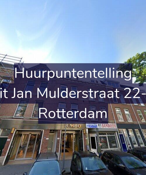 Foto gevel Huurpuntentelling voor Gerrit Jan Mulderstraat 22-A02, Rotterdam