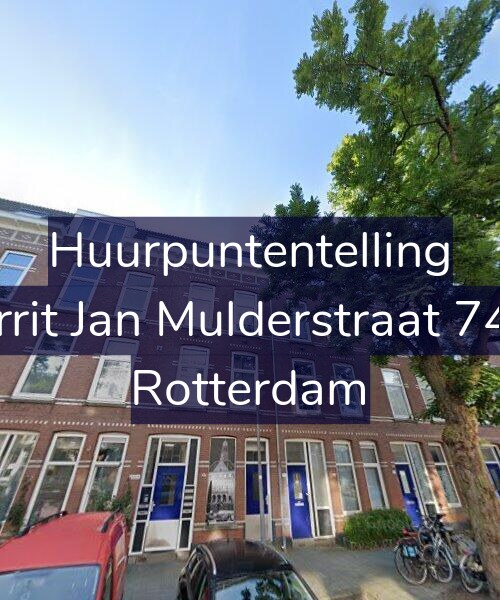 Foto gevel Huurpuntentelling voor Gerrit Jan Mulderstraat 74-C, Rotterdam