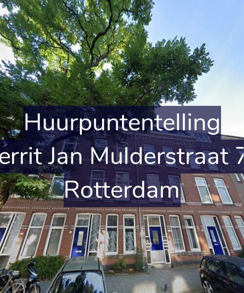 Foto gevel Huurpuntentelling voor Gerrit Jan Mulderstraat 78, Rotterdam