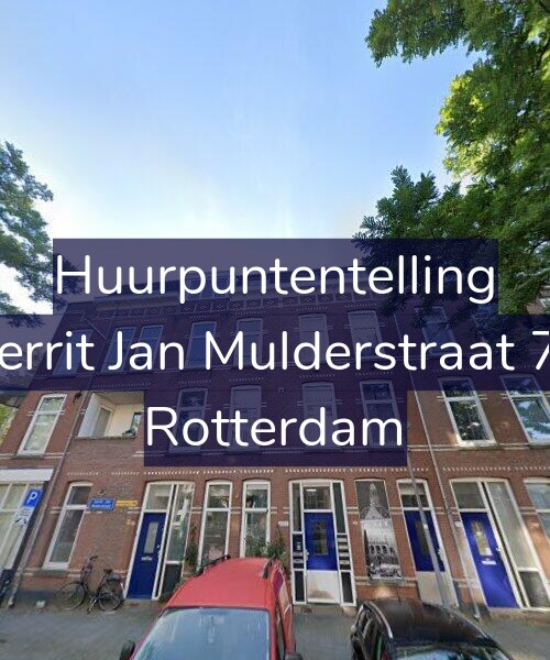 Foto gevel Huurpuntentelling voor Gerrit Jan Mulderstraat 72, Rotterdam