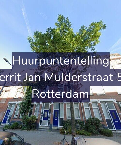 Foto gevel Huurpuntentelling voor Gerrit Jan Mulderstraat 59, Rotterdam