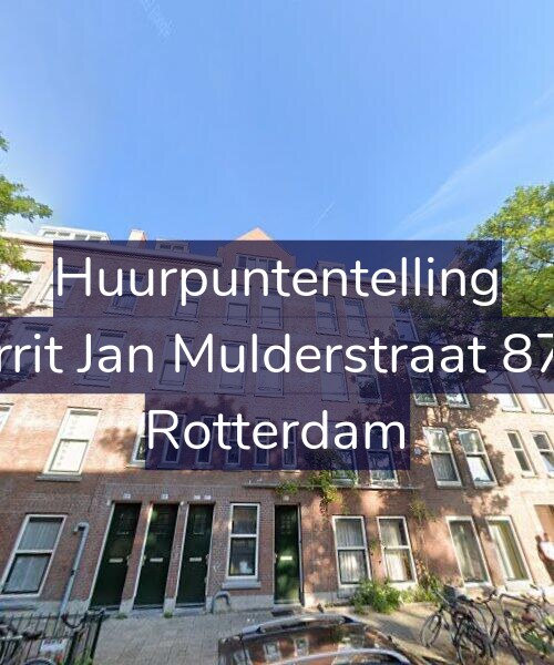 Foto gevel Huurpuntentelling voor Gerrit Jan Mulderstraat 87-A, Rotterdam