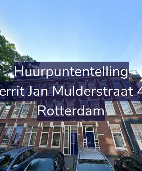 Foto gevel Huurpuntentelling voor Gerrit Jan Mulderstraat 44, Rotterdam