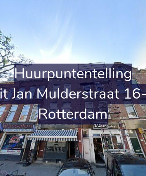 Foto gevel Huurpuntentelling voor Gerrit Jan Mulderstraat 16-A02, Rotterdam