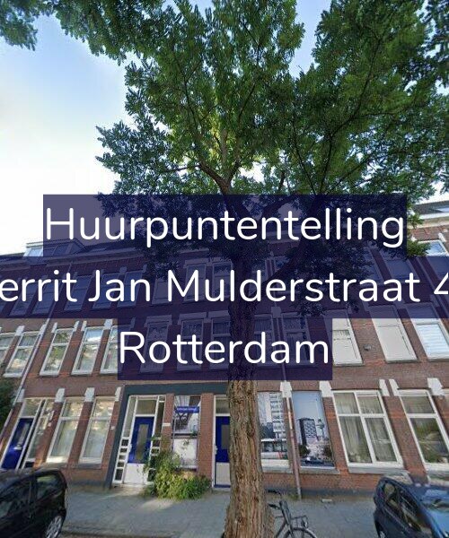 Foto gevel Huurpuntentelling voor Gerrit Jan Mulderstraat 40, Rotterdam