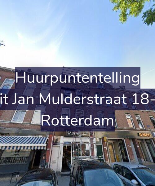 Foto gevel Huurpuntentelling voor Gerrit Jan Mulderstraat 18-A02, Rotterdam