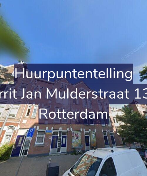 Foto gevel Huurpuntentelling voor Gerrit Jan Mulderstraat 13-B, Rotterdam