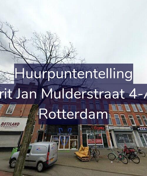 Foto gevel Huurpuntentelling voor Gerrit Jan Mulderstraat 4-A02, Rotterdam