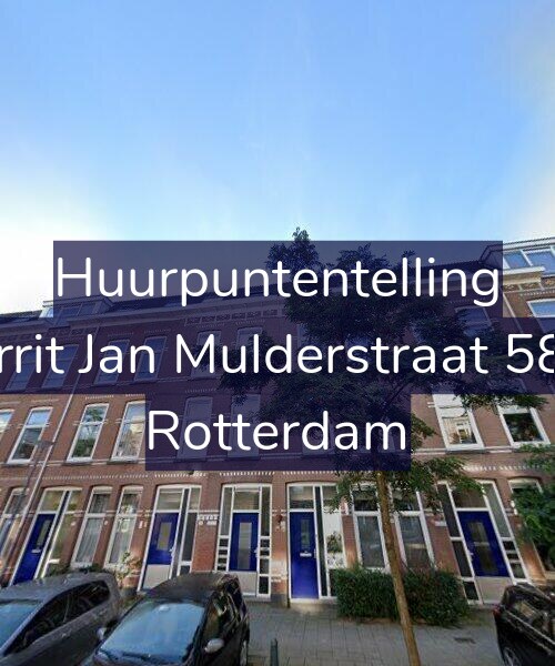 Foto gevel Huurpuntentelling voor Gerrit Jan Mulderstraat 58-C, Rotterdam