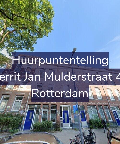Foto gevel Huurpuntentelling voor Gerrit Jan Mulderstraat 43, Rotterdam