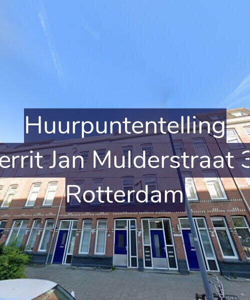 Foto gevel Huurpuntentelling voor Gerrit Jan Mulderstraat 35, Rotterdam