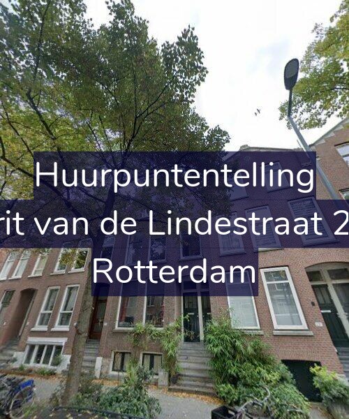 Foto gevel Huurpuntentelling voor Gerrit van de Lindestraat 25-A, Rotterdam