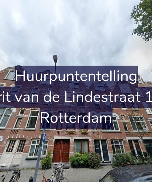 Foto gevel Huurpuntentelling voor Gerrit van de Lindestraat 11-A, Rotterdam