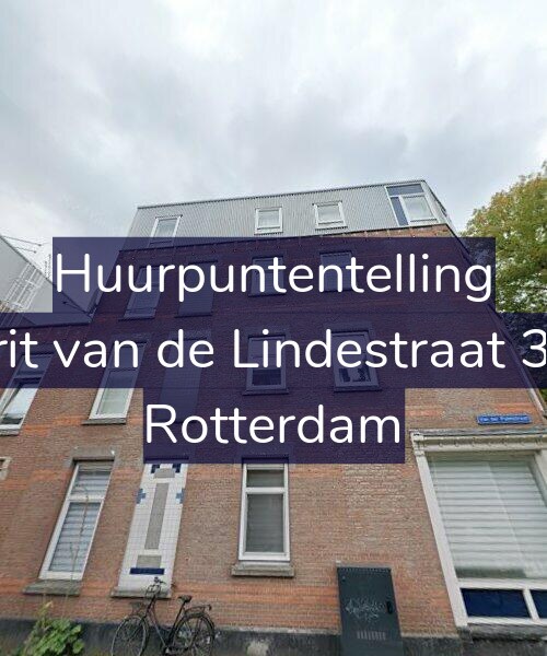 Foto gevel Huurpuntentelling voor Gerrit van de Lindestraat 36-A, Rotterdam