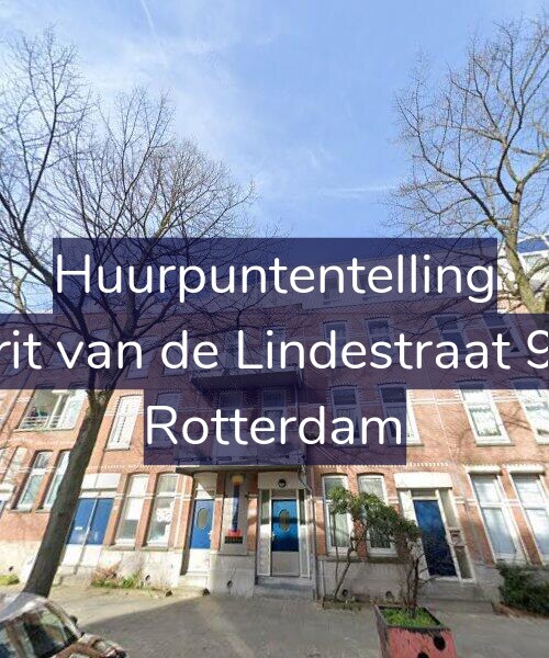 Foto gevel Huurpuntentelling voor Gerrit van de Lindestraat 97-E, Rotterdam