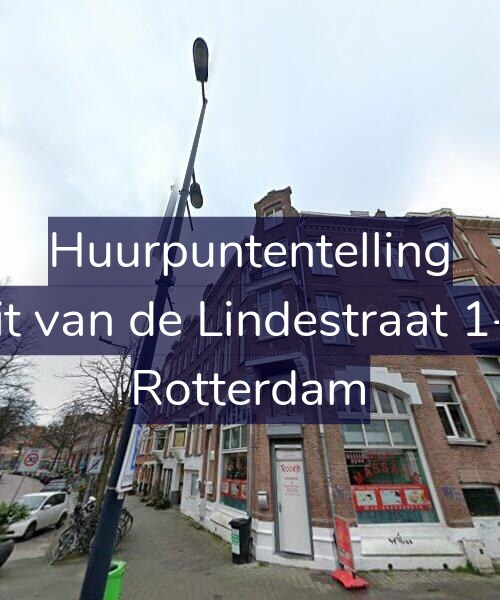 Foto gevel Huurpuntentelling voor Gerrit van de Lindestraat 1-B03, Rotterdam