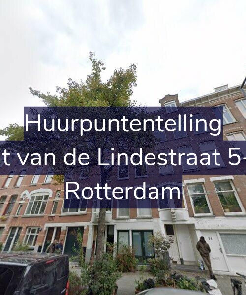 Foto gevel Huurpuntentelling voor Gerrit van de Lindestraat 5-C02, Rotterdam
