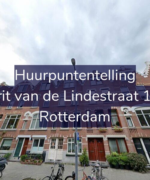 Foto gevel Huurpuntentelling voor Gerrit van de Lindestraat 13-A, Rotterdam