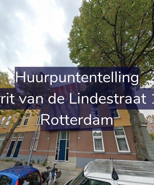 Foto gevel Huurpuntentelling voor Gerrit van de Lindestraat 107, Rotterdam