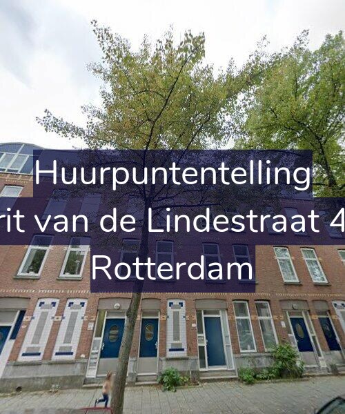 Foto gevel Huurpuntentelling voor Gerrit van de Lindestraat 48-B, Rotterdam