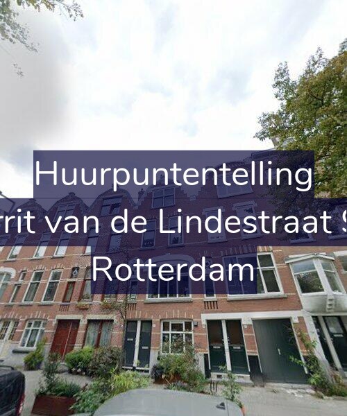 Foto gevel Huurpuntentelling voor Gerrit van de Lindestraat 9-B, Rotterdam