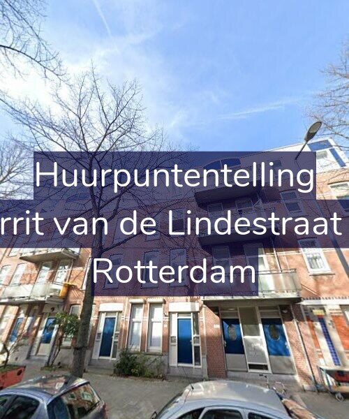 Foto gevel Huurpuntentelling voor Gerrit van de Lindestraat 93, Rotterdam