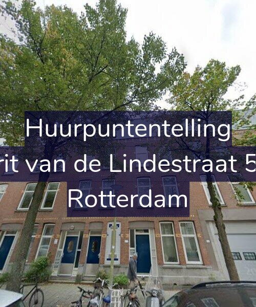 Foto gevel Huurpuntentelling voor Gerrit van de Lindestraat 50-B, Rotterdam