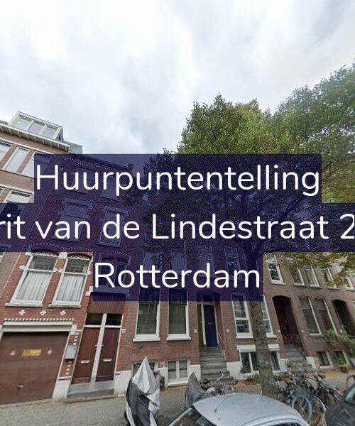 Foto gevel Huurpuntentelling voor Gerrit van de Lindestraat 29-C, Rotterdam
