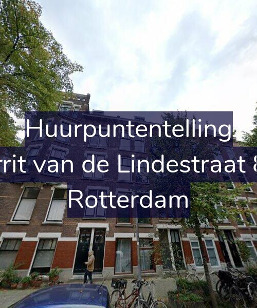 Foto gevel Huurpuntentelling voor Gerrit van de Lindestraat 8-B, Rotterdam