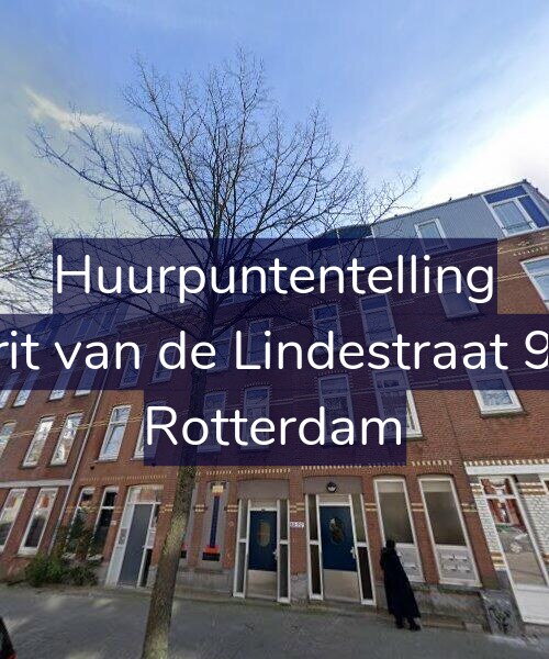 Foto gevel Huurpuntentelling voor Gerrit van de Lindestraat 90-C, Rotterdam