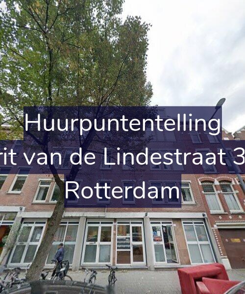Foto gevel Huurpuntentelling voor Gerrit van de Lindestraat 35-D, Rotterdam