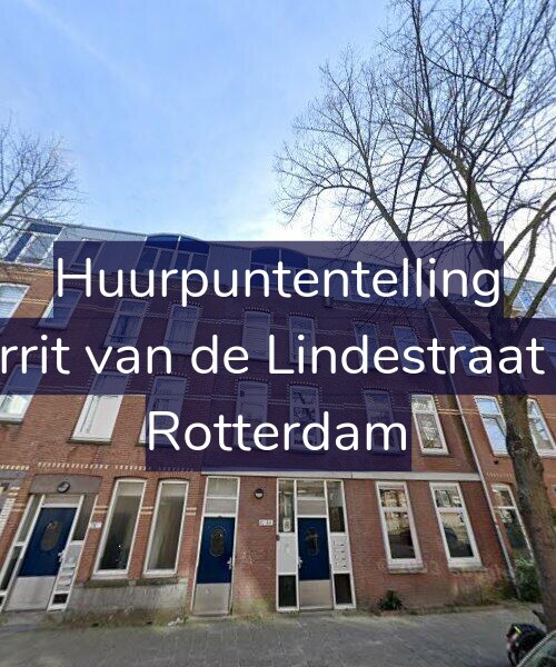 Foto gevel Huurpuntentelling voor Gerrit van de Lindestraat 82, Rotterdam