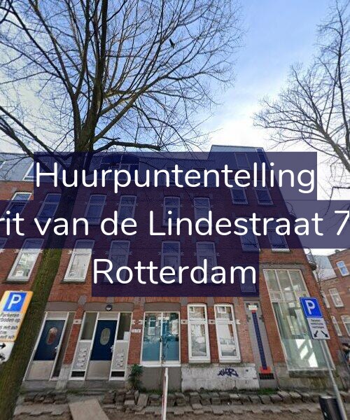 Foto gevel Huurpuntentelling voor Gerrit van de Lindestraat 74-A, Rotterdam