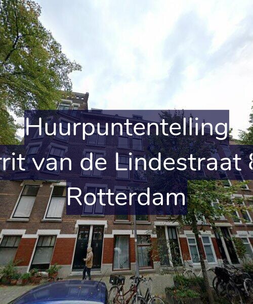 Foto gevel Huurpuntentelling voor Gerrit van de Lindestraat 8-A, Rotterdam