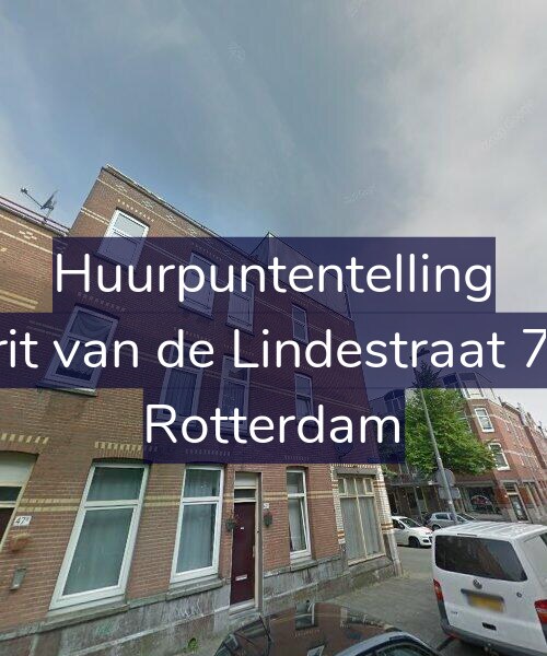 Foto gevel Huurpuntentelling voor Gerrit van de Lindestraat 78-A, Rotterdam