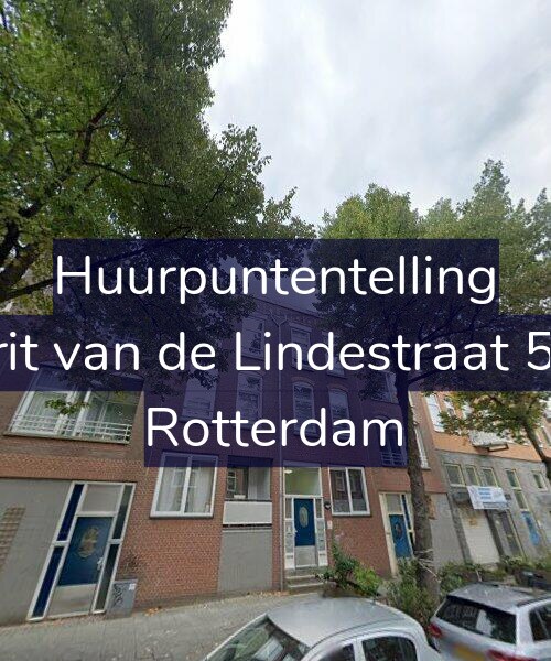 Foto gevel Huurpuntentelling voor Gerrit van de Lindestraat 55-A, Rotterdam