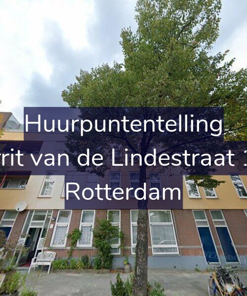 Foto gevel Huurpuntentelling voor Gerrit van de Lindestraat 111, Rotterdam
