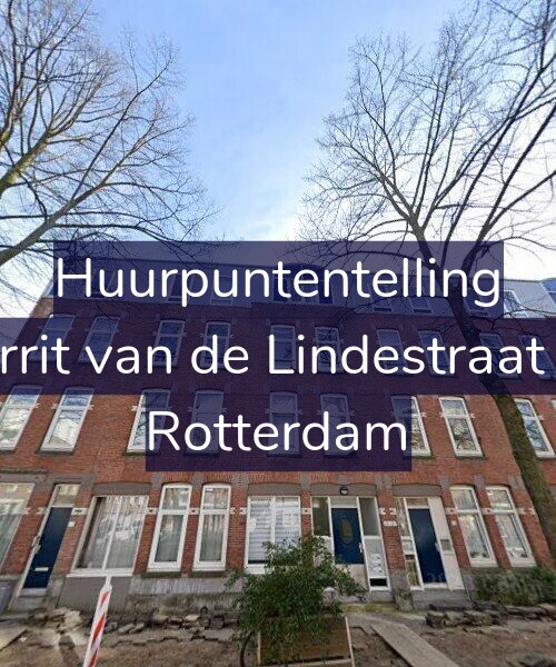 Foto gevel Huurpuntentelling voor Gerrit van de Lindestraat 64, Rotterdam