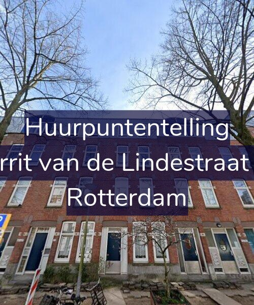 Foto gevel Huurpuntentelling voor Gerrit van de Lindestraat 70, Rotterdam