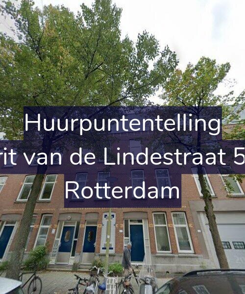 Foto gevel Huurpuntentelling voor Gerrit van de Lindestraat 50-D, Rotterdam