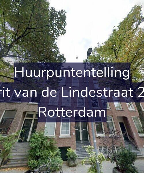 Foto gevel Huurpuntentelling voor Gerrit van de Lindestraat 23-B, Rotterdam